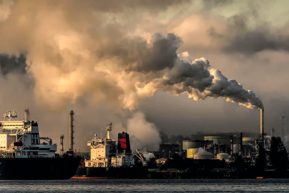 Fossil fuel pollution