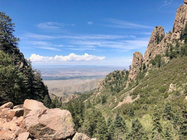 Albuquerque, New Mexico on the La Luz Trail