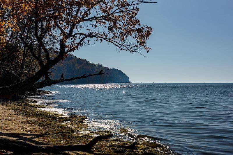 Overlooking the Chesapeake Bay in Maryland.