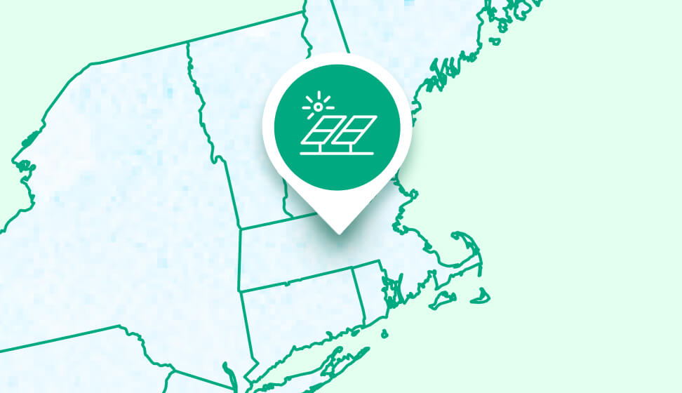 Massachusetts community solar map